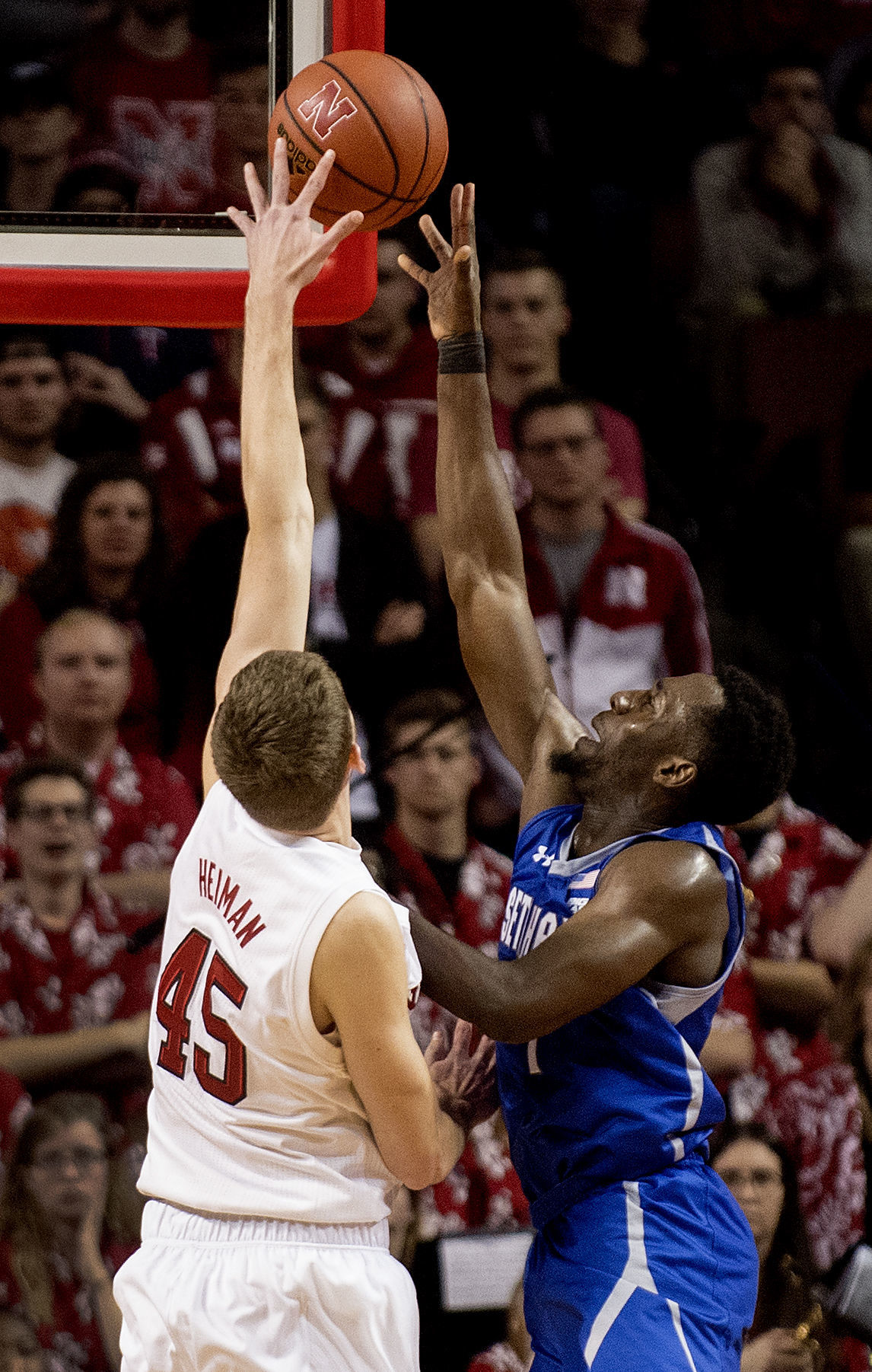 Nebraska men's hoops vs. Seton Hall, 11/14
